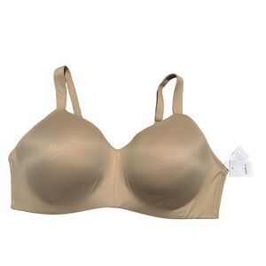 Auden 46 D Seamless Tan Bra